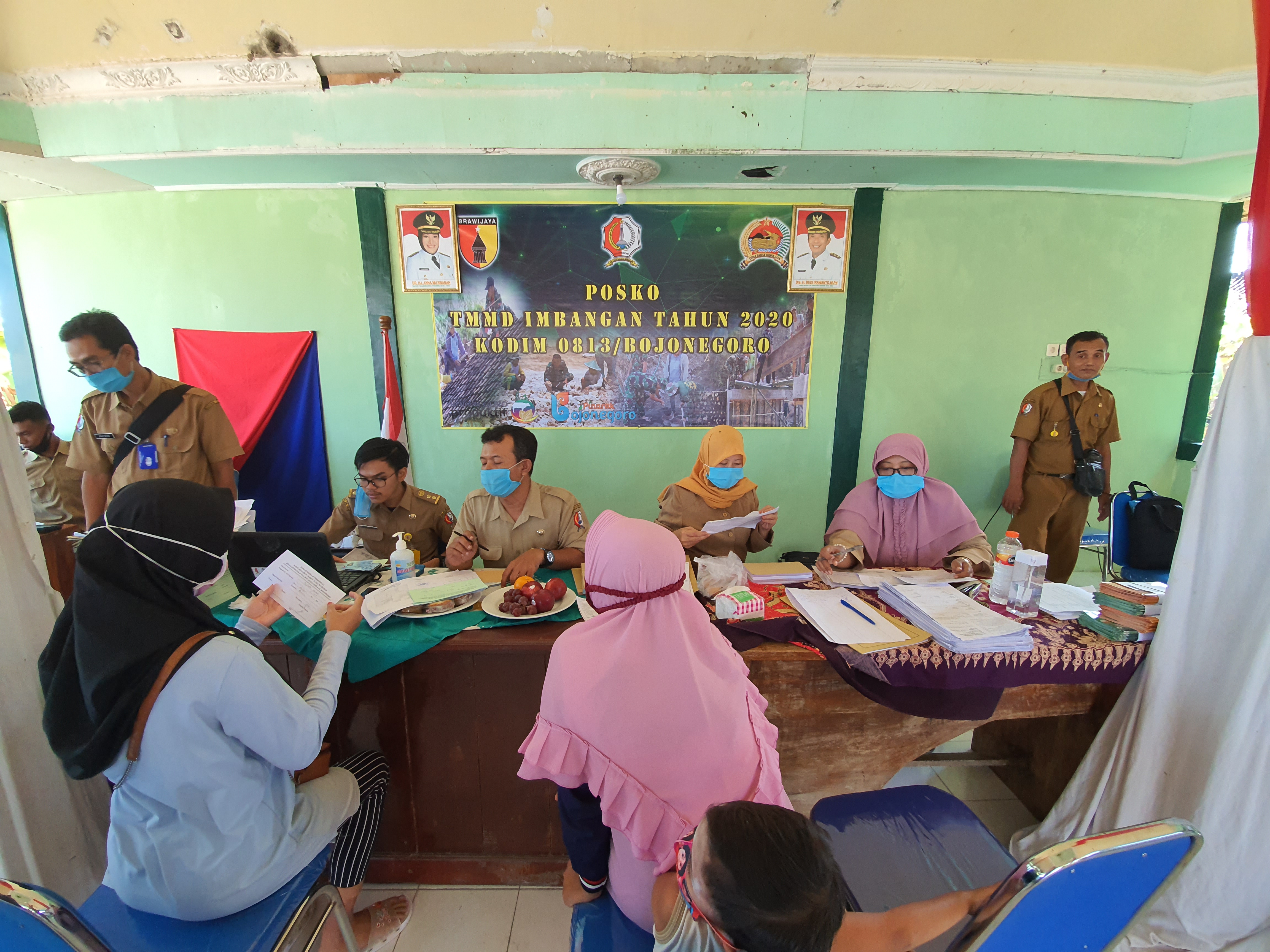 TMMD Desa Kalisari dan Lebaksari Kecamatan Baureno Tahun 2020