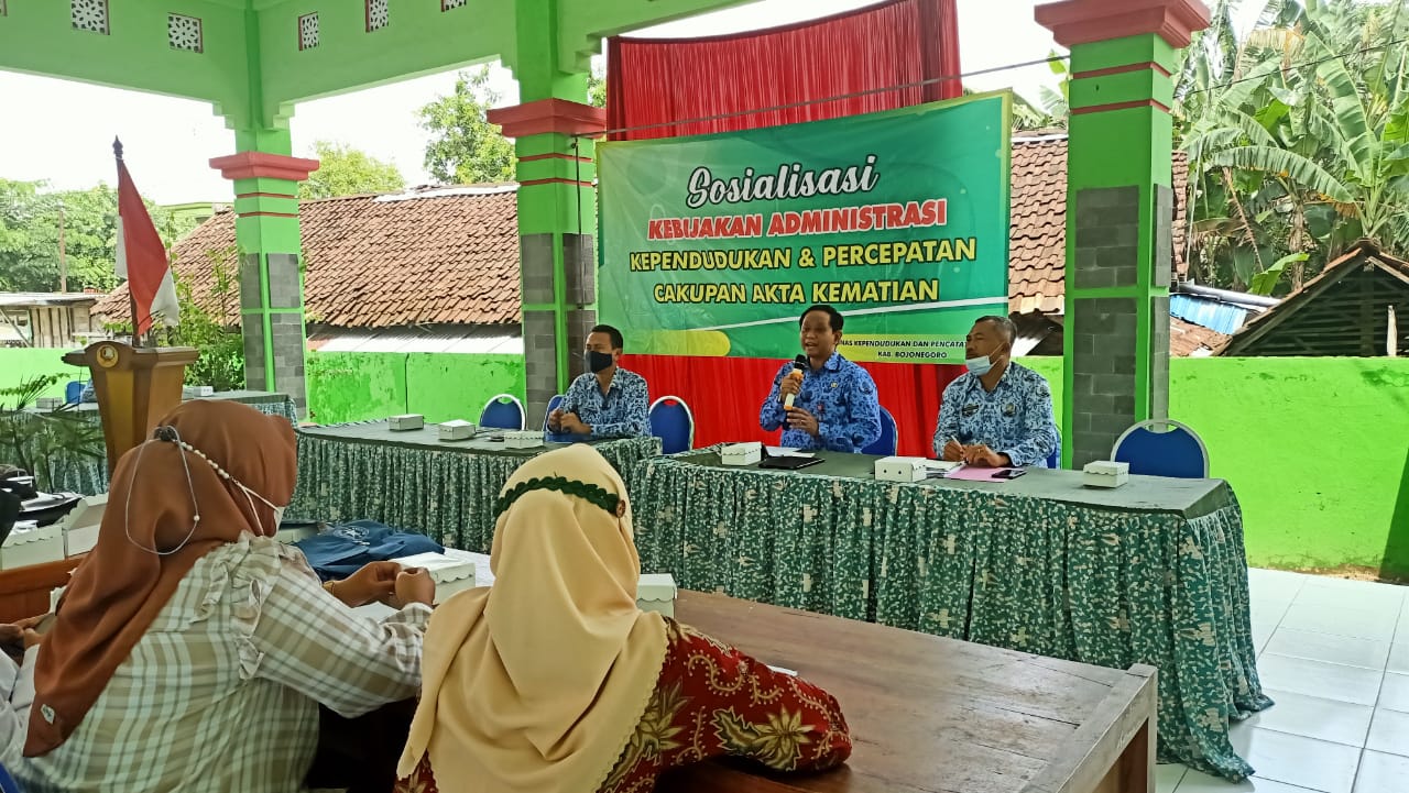 Sosialisasi Administrasi Kependudukan 8 Nopember - 16 Nopember 2021