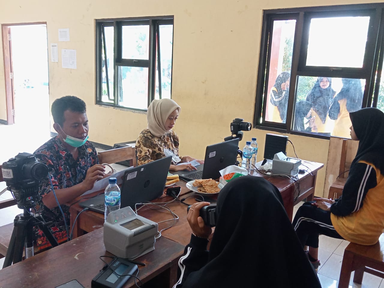 Perekaman E-KTP Jemput Bola di SMA/SMK