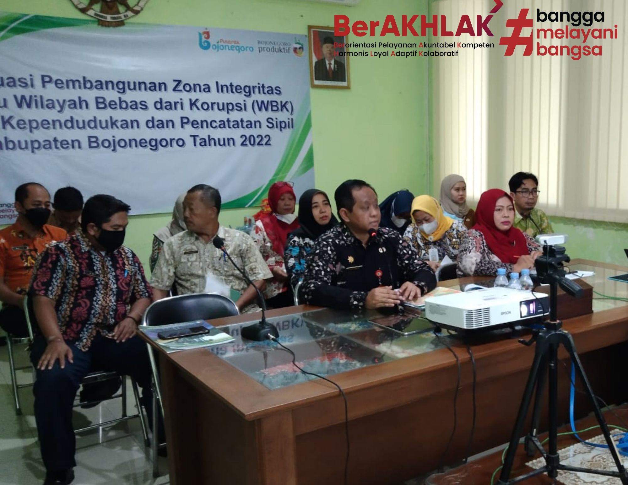 EVALUASI WAWANCARA VIRTUAL ZONA INTEGRITAS WBK
