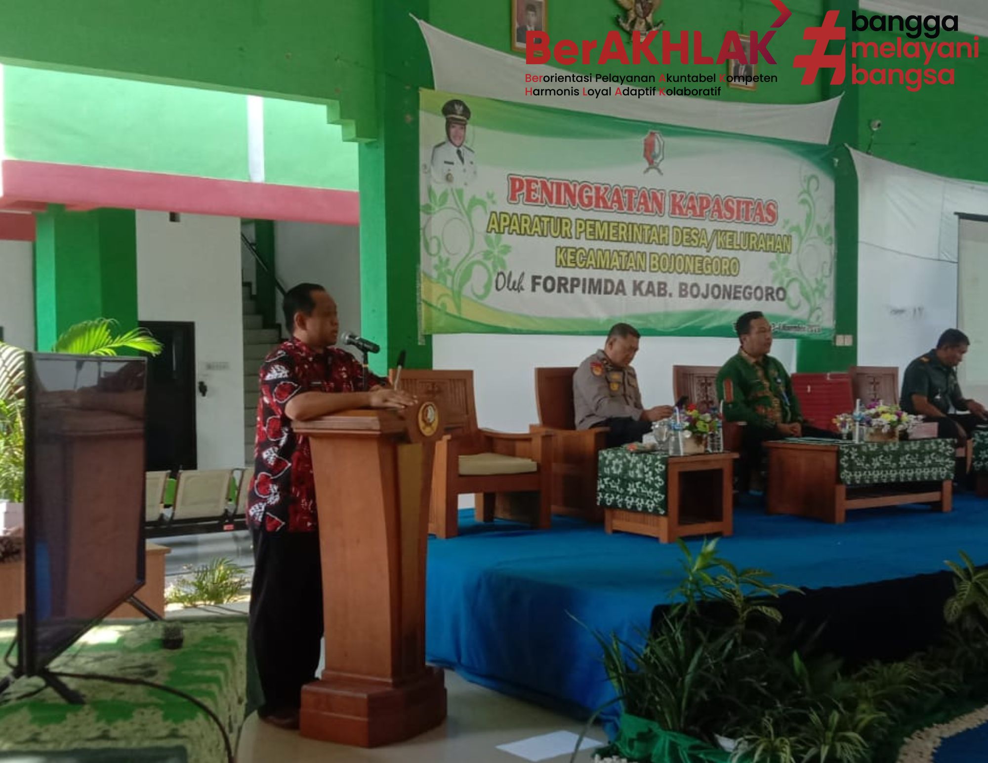 Peningkatan Kapasitas Aparatur Pemerintah Desa/Kelurahan se Kecamatan Bojonegoro