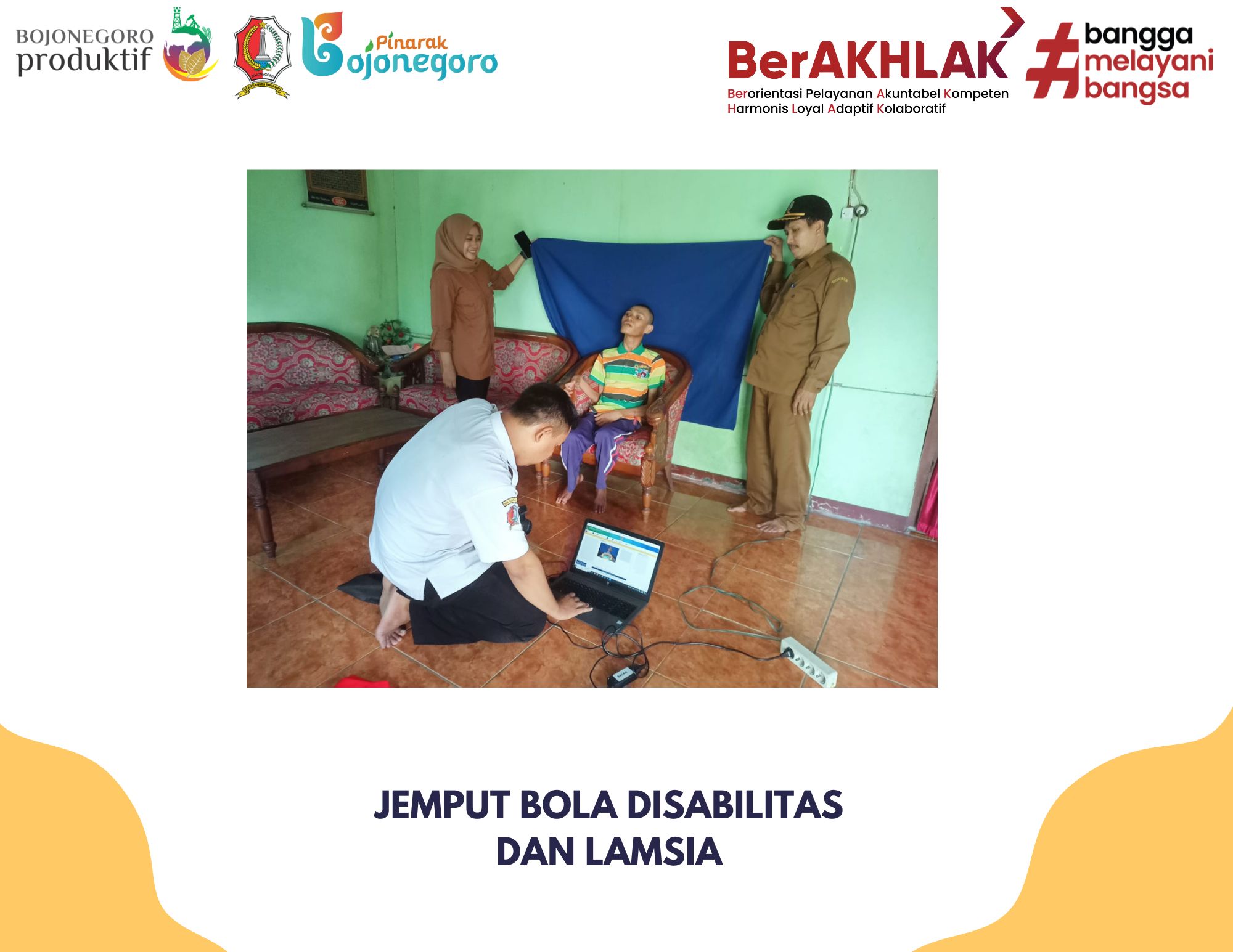 Perekaman jemput bola E-KTP LANSIA & ODGJ
