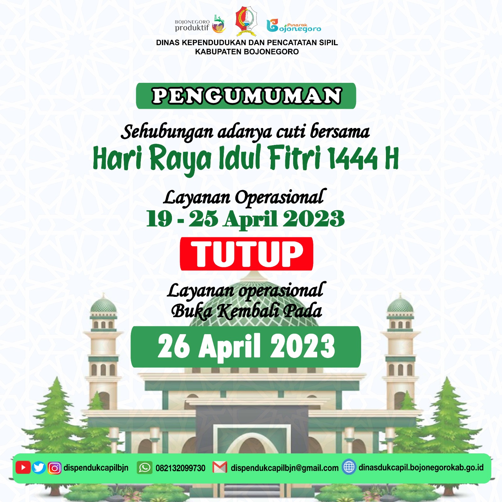 CUTI BERSAMA HARI RAYA IDUL FITRI