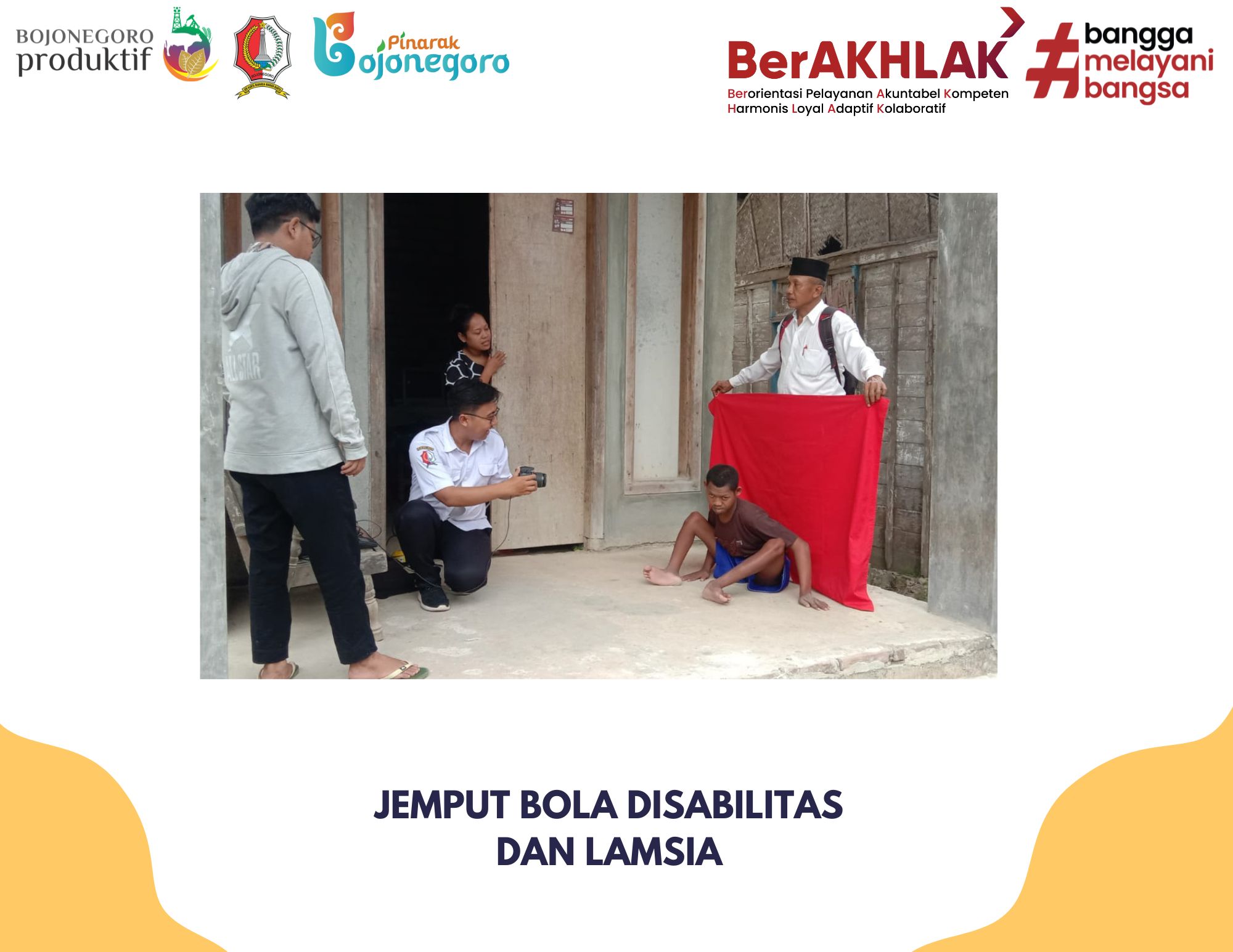 Perekaman jemput bola E-KTP LANSIA & ODGJ