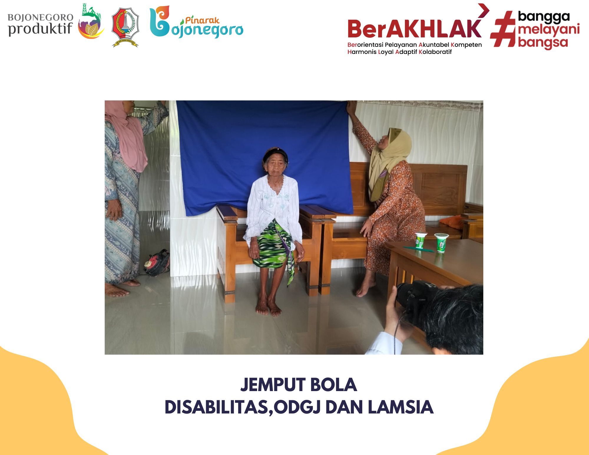 Perekaman jemput bola E-KTP LANSIA & ODGJ