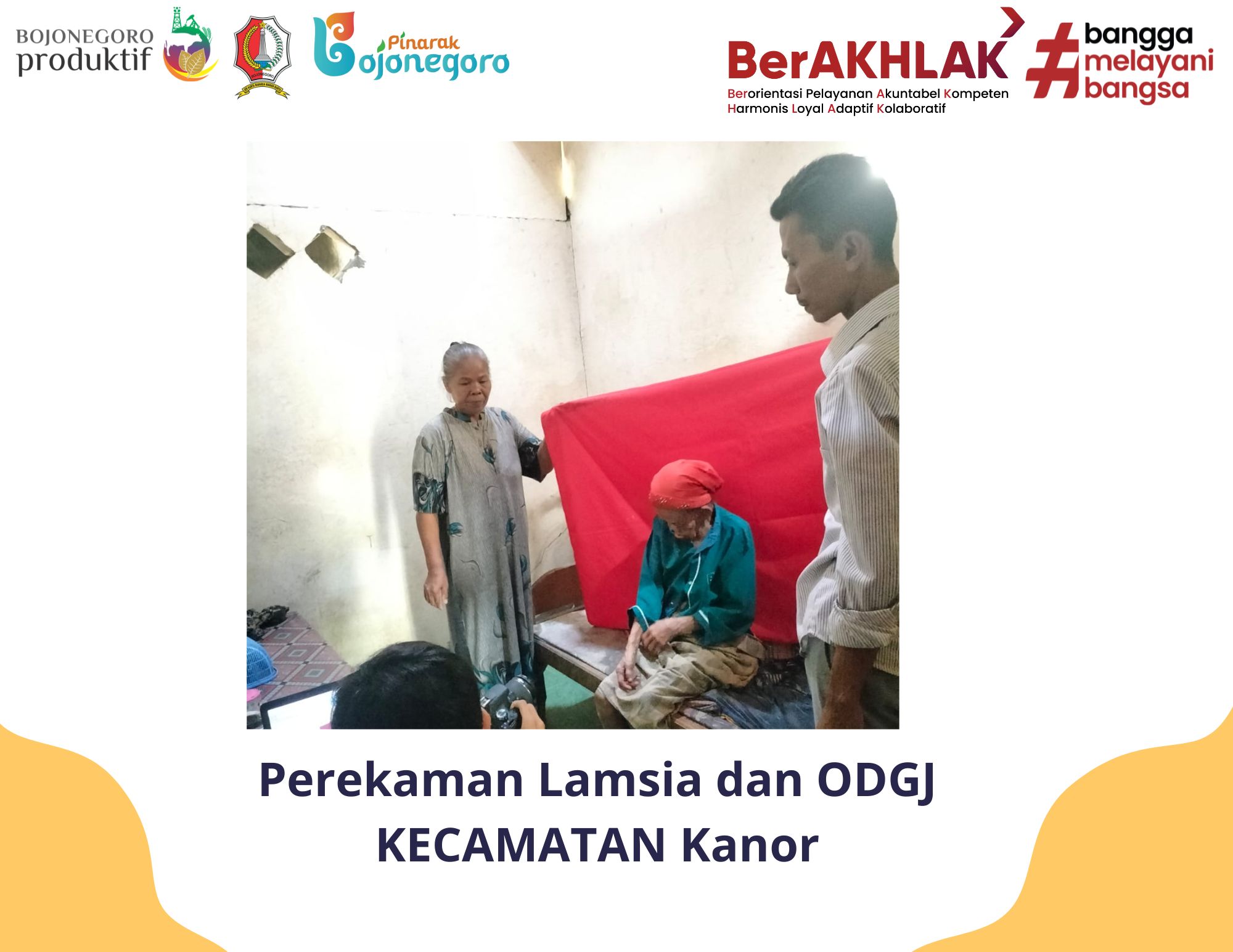 Perekaman jemput bola E-KTP LANSIA & ODGJ