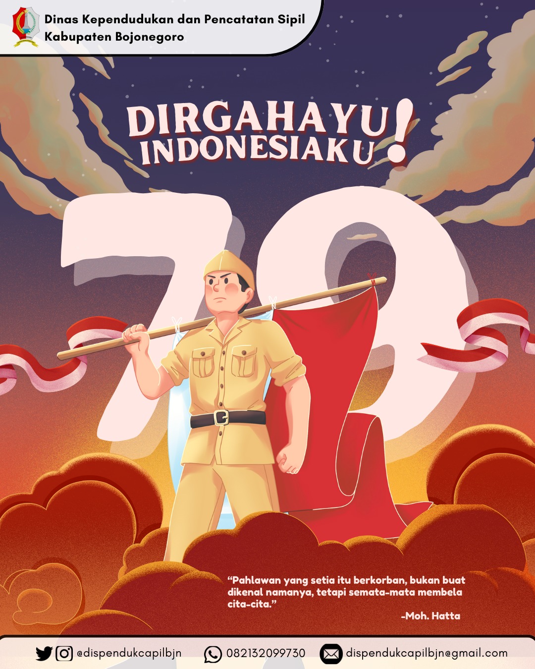 Dirgahayu Republik Indonesia Ke-79