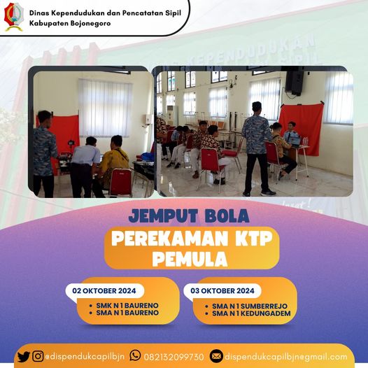 Jemput Pelayanan Perekaman KTP-EL Pemula bagi Siswa SMA dan SMK