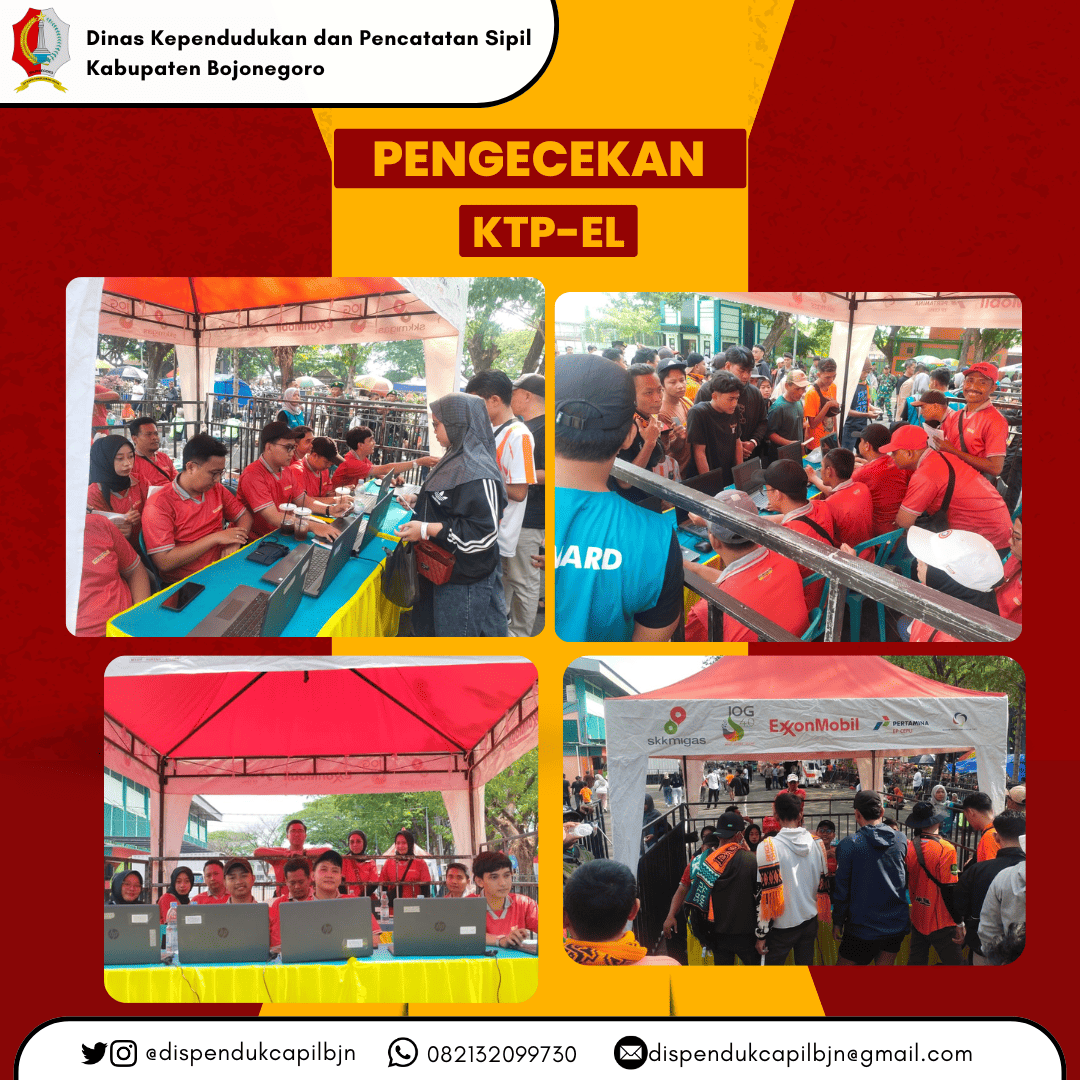 Screening KTP-El Supporter Sepak Bola