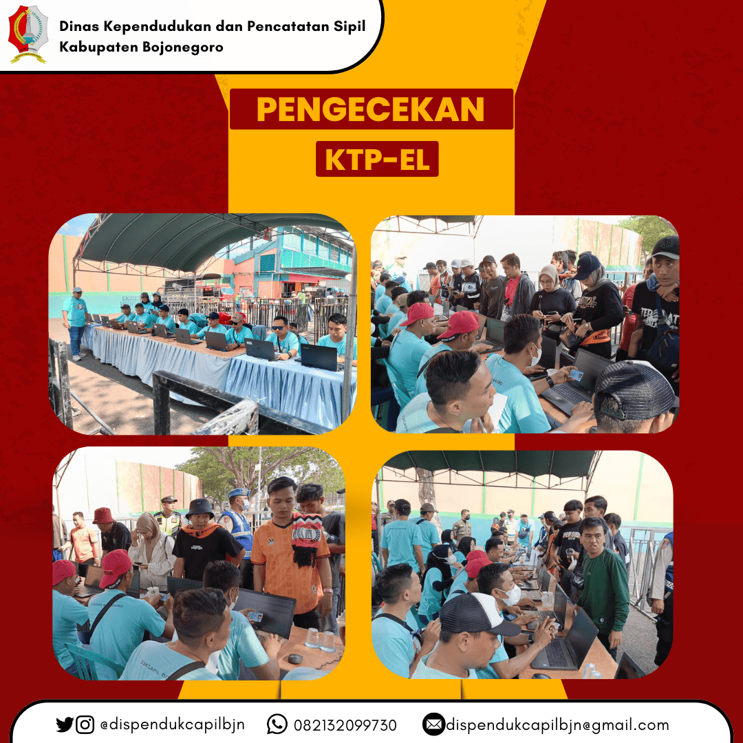 Screening KTP-El untuk Supporter sepak bola