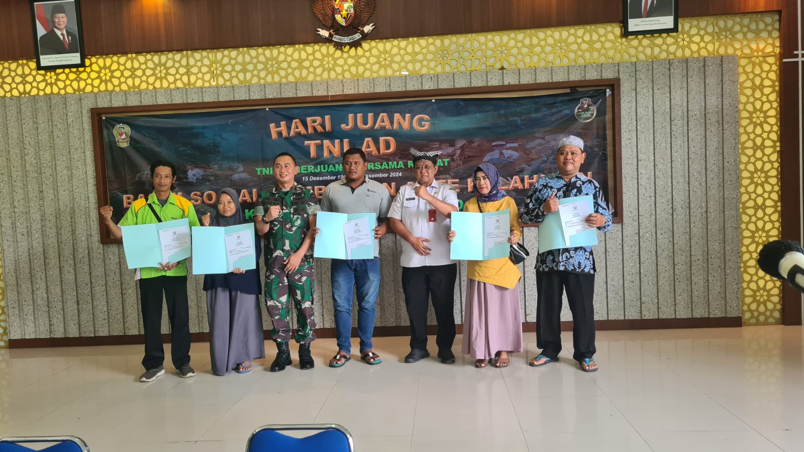 Bakti Sosialisasi Penerbitan Akta Kelahiran KODIM 0813 Bojonegoro