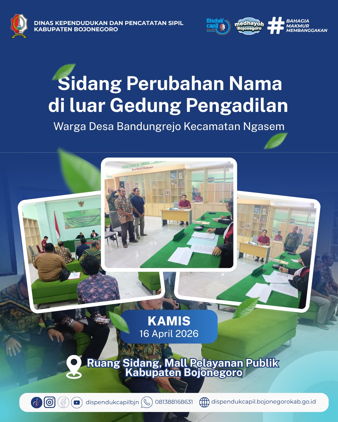 Sidang Perubahan Nama Digelar di Luar Gedung Pengadilan, Permudah Akses Warga